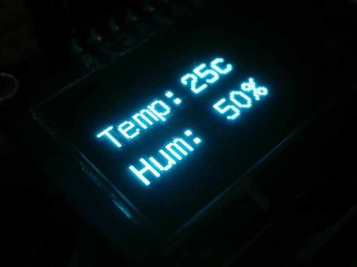 OLED Temp & Hygro